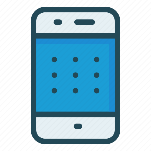 Lock, mobile, pattern, secure icon - Download on Iconfinder