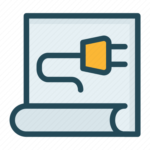 Document, electric, roll, sheet icon - Download on Iconfinder