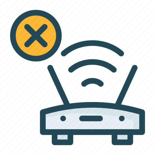 Modem, remove, router, signal icon - Download on Iconfinder