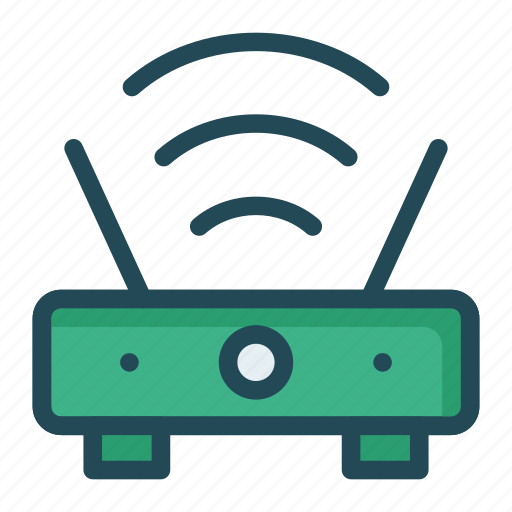 Modem, router, signal, wireless icon - Download on Iconfinder