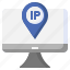 ip, address, maps, location, pointer, hosting 