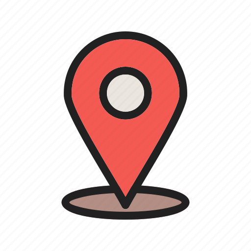 Location, locator, map, navigation, pin, placeholder, point icon - Download on Iconfinder