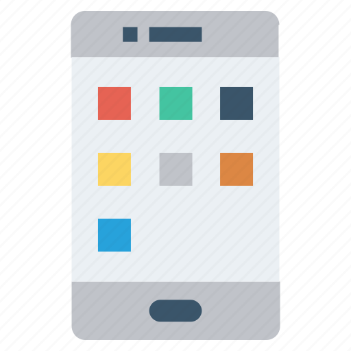 App menu, apps, function, mobile, mobile display, online, phone icon - Download on Iconfinder