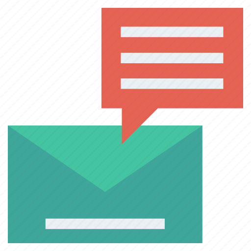 Chat, email, envelope, inbox, letter, marketing, message icon - Download on Iconfinder