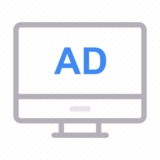 Ads, advertisement, internet, online, screen icon - Download on Iconfinder