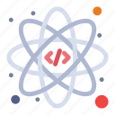 atom, coding, web