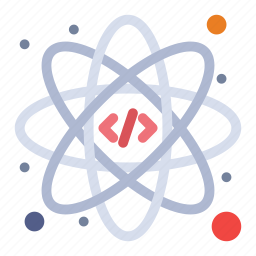 Atom, coding, web icon - Download on Iconfinder