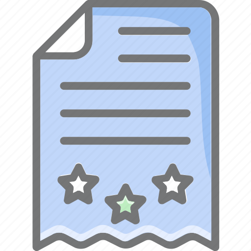 Page, rating, quality, 3 star icon - Download on Iconfinder