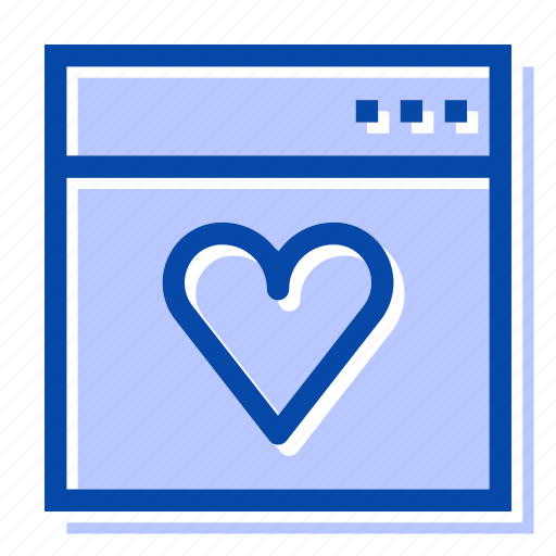 Heart, internet, love, ux, web icon - Download on Iconfinder