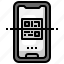 qr, code, touch, screen, smartphone, electronics, scan 
