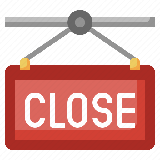 Closed, commerce, signs, store, shop icon - Download on Iconfinder