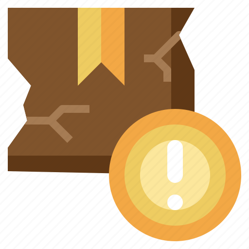 Damaged, package, destroyed, delivery, broken, shipping icon - Download on Iconfinder
