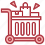 shopping, cart, supermarket, commerce, center 