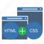 code, css, html, page, style, web, window 
