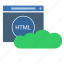 application, cloud, html, technology, web, window 
