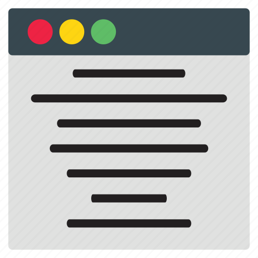 Design, doc, text, ui, website icon - Download on Iconfinder