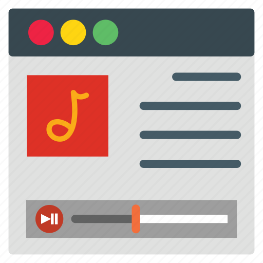 App, layout, music, player, web icon - Download on Iconfinder