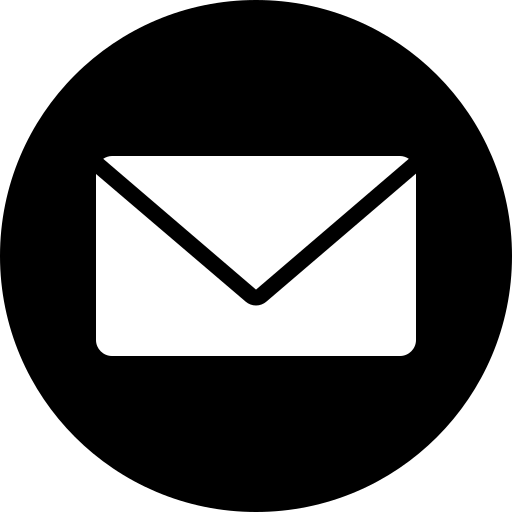 Circle, email, inbox, letter, mail, message, messages icon - Free download