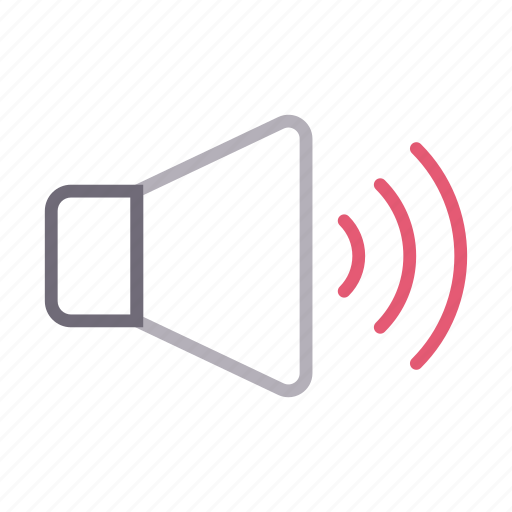 Audio, loud, speaker, voice, volume icon - Download on Iconfinder