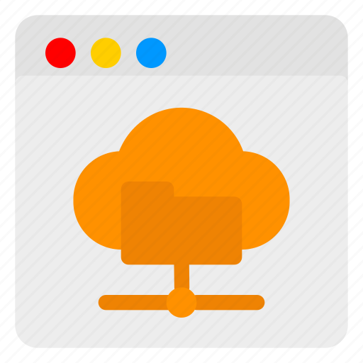 Browser, cloud, desktop, interface, network, server, website icon - Download on Iconfinder