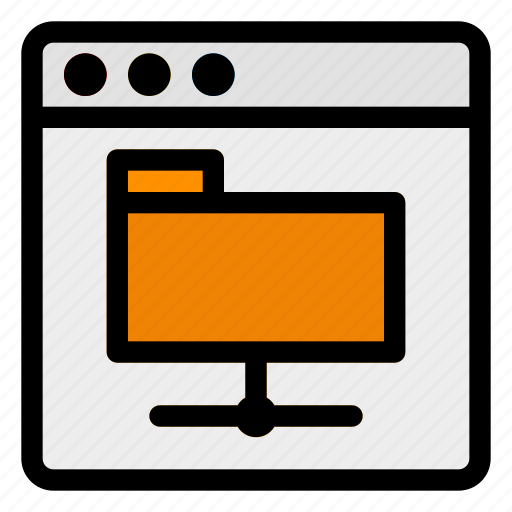 Browser, database, desktop, interface, network, server, website icon - Download on Iconfinder