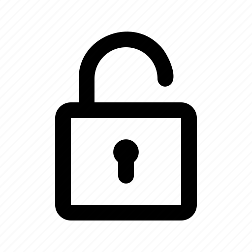Unlock, lock, security icon - Download on Iconfinder