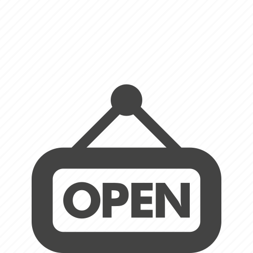 Ecommerce, open store, open sign icon - Download on Iconfinder