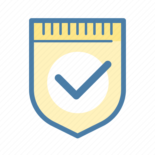Checkmark, shield, protection icon - Download on Iconfinder