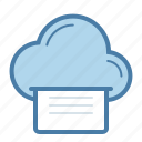 document, cloud, share