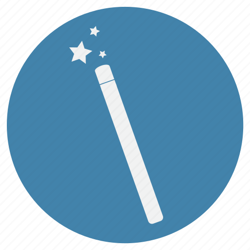 Magic, magical, stick, wizard, magician icon - Download on Iconfinder