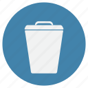 bin, box, trash, recycle, remove
