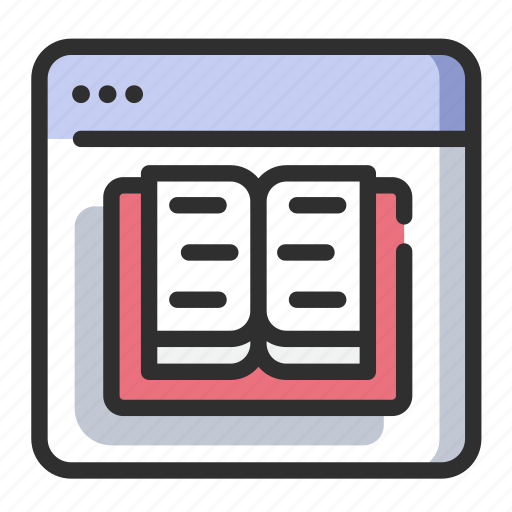 Ebook, technology, book, education, library, studying icon - Download on Iconfinder