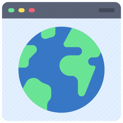 Earth, browser, webpage, website, globe icon - Download on Iconfinder