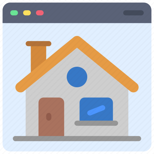 Home, browser, webpage, website, house icon - Download on Iconfinder