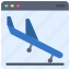 landing, page, browser, webpage, website, airplane, aeroplane 