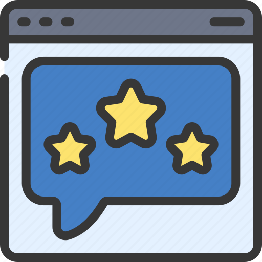 Review, browser, webpage, website, reviewed, reviews icon - Download on Iconfinder
