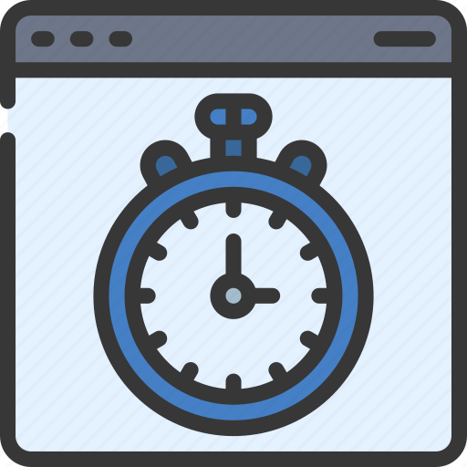Timer, browser, webpage, website, time, stopwatch icon - Download on Iconfinder