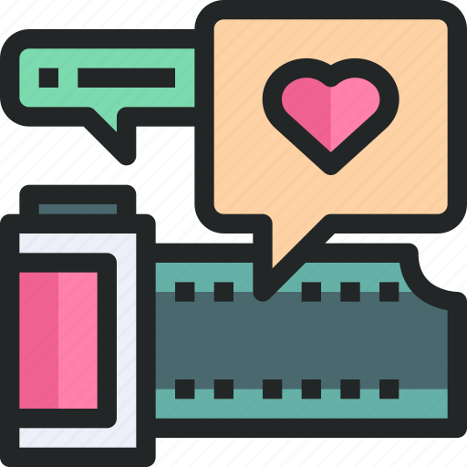 Couple, film, love, pre wedding, wedding icon - Download on Iconfinder