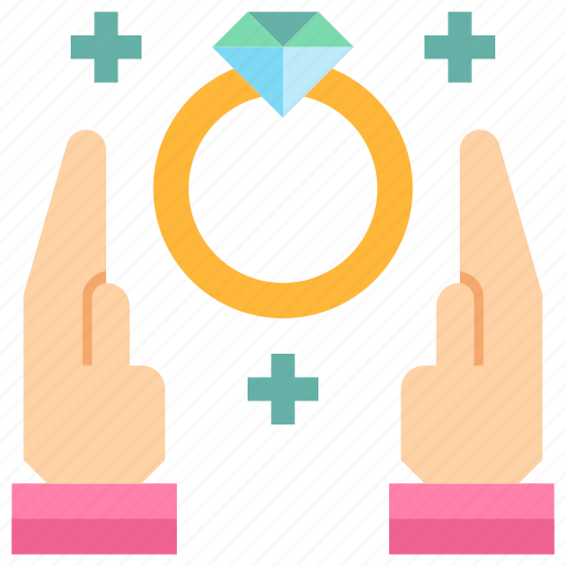 Couple, love, pre wedding, ring, wedding icon - Download on Iconfinder
