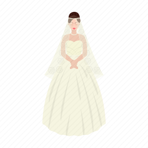 Bride, dress, girl, newlyweds, wedding icon - Download on Iconfinder