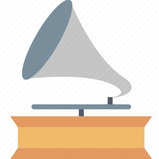 Gramophone, audio, listen, music, phonograph, song, vintage icon - Download on Iconfinder