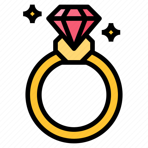 Diamond, ring, valentine, wedding icon - Download on Iconfinder