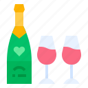 champange, drink, drinking, wine