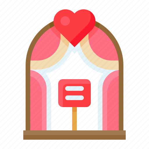 Arch, ceremony, marriage, romance, wedding, wedding arch icon - Download on Iconfinder