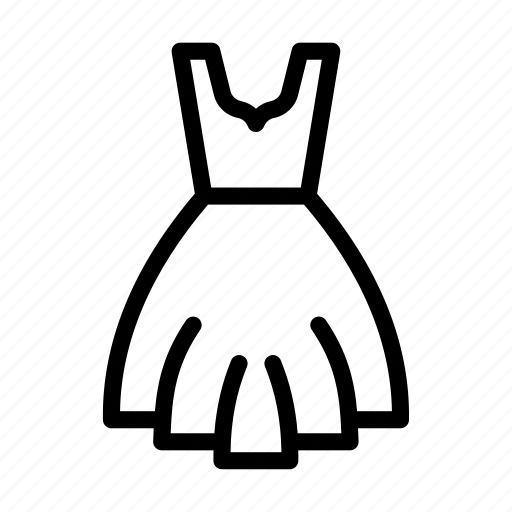 Female, wedding, dress, cloth, party icon - Download on Iconfinder