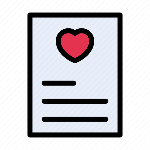 Marriage, invitation, card, wedding, loveletter icon - Download on Iconfinder