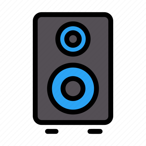 Woofer, audio, party, speaker, loud icon - Download on Iconfinder