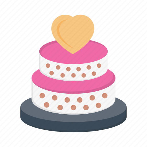 Cake, wedding, love, marriage, heart icon - Download on Iconfinder