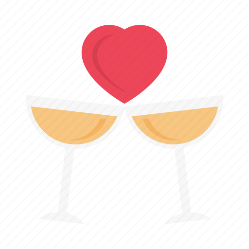 Champagne, cheer, wedding, marriage, drinks icon - Download on Iconfinder