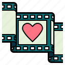 film, movie, wedding, video, memories, valentines, heart